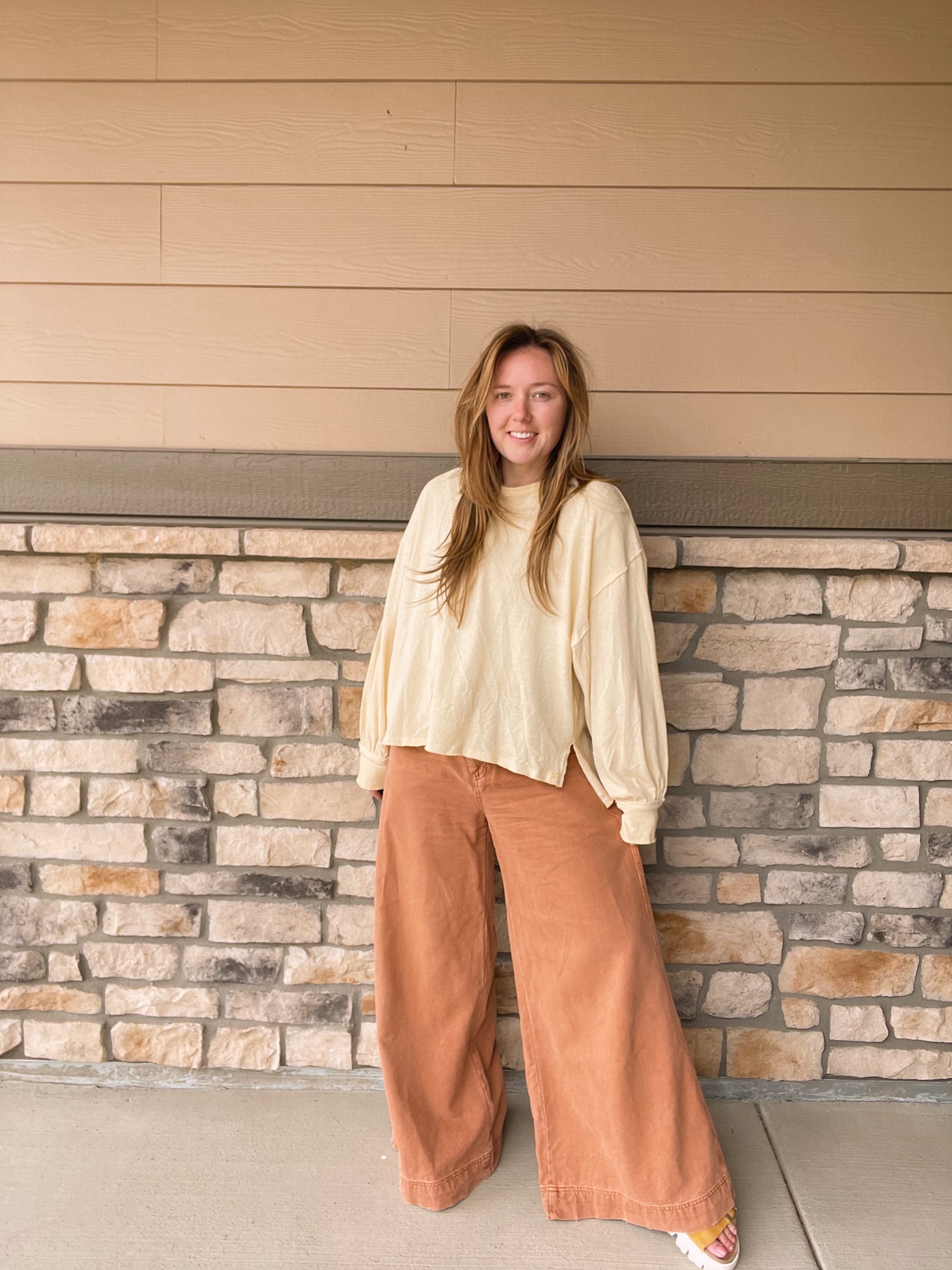 Free People Mega Wide Leg Pants (32)