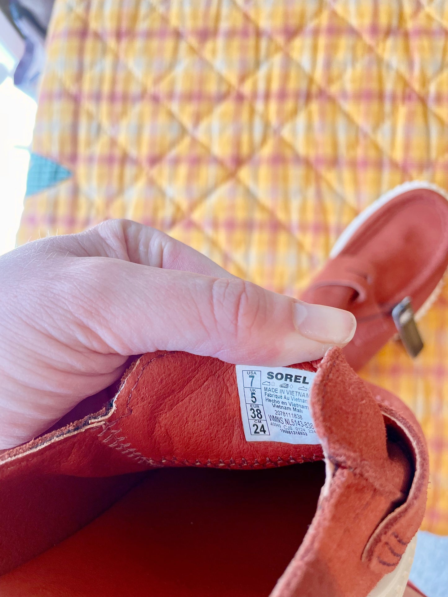 SOREL Ona Ave Loafer Burnt Orange - NEW (Women's 7)