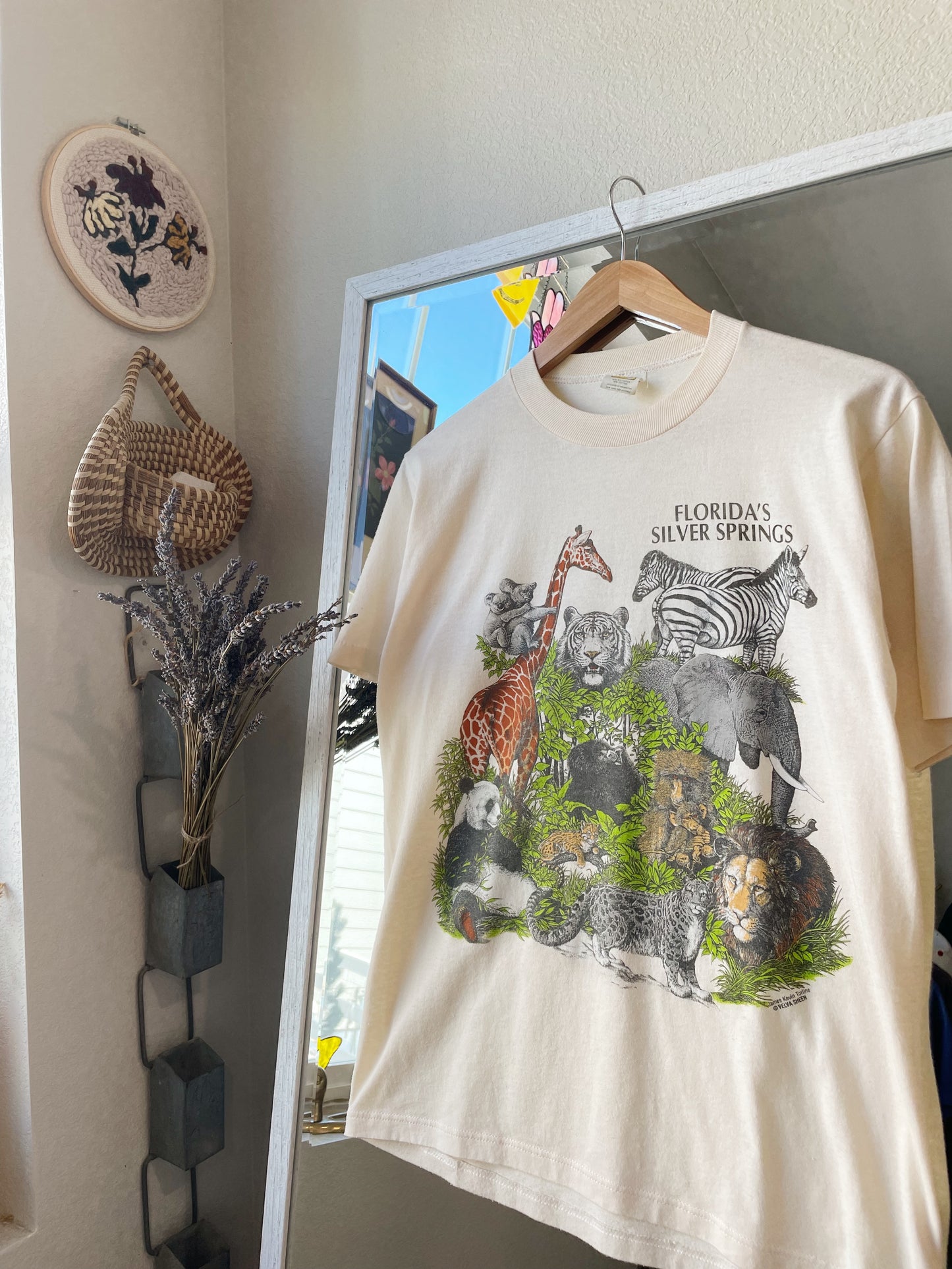 VIntage 1980's Florida Animal Tee (M)