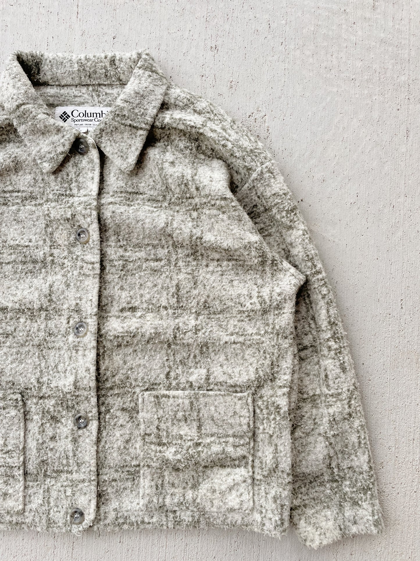 Vintage Columbia Fleece Shacket (Women's L)