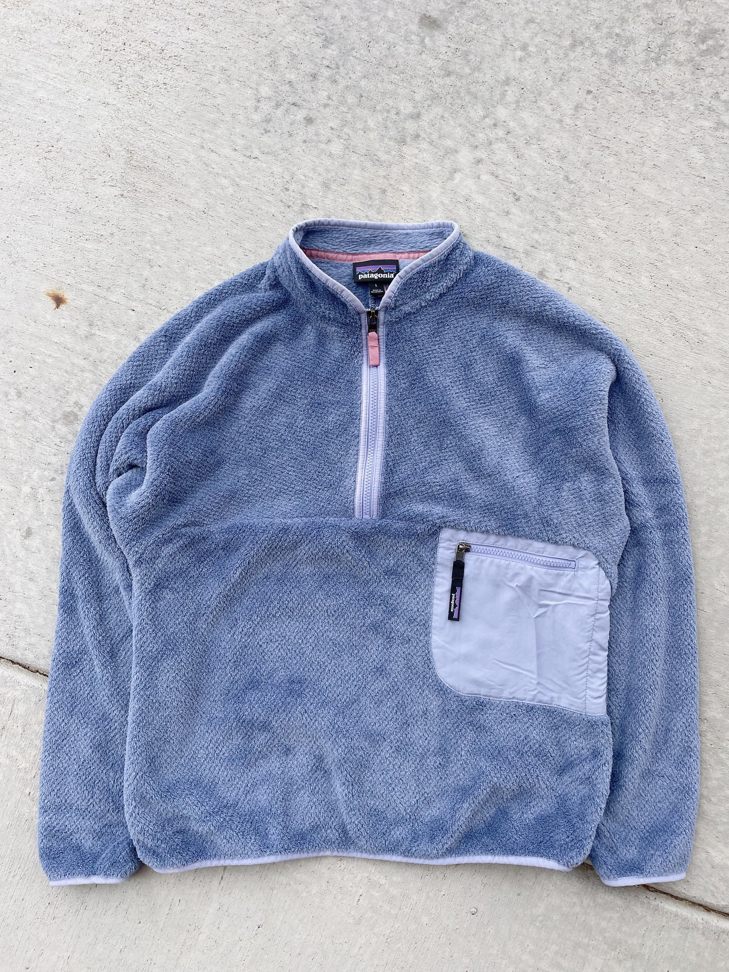 Patagonia Periwinkle Fleece (L)