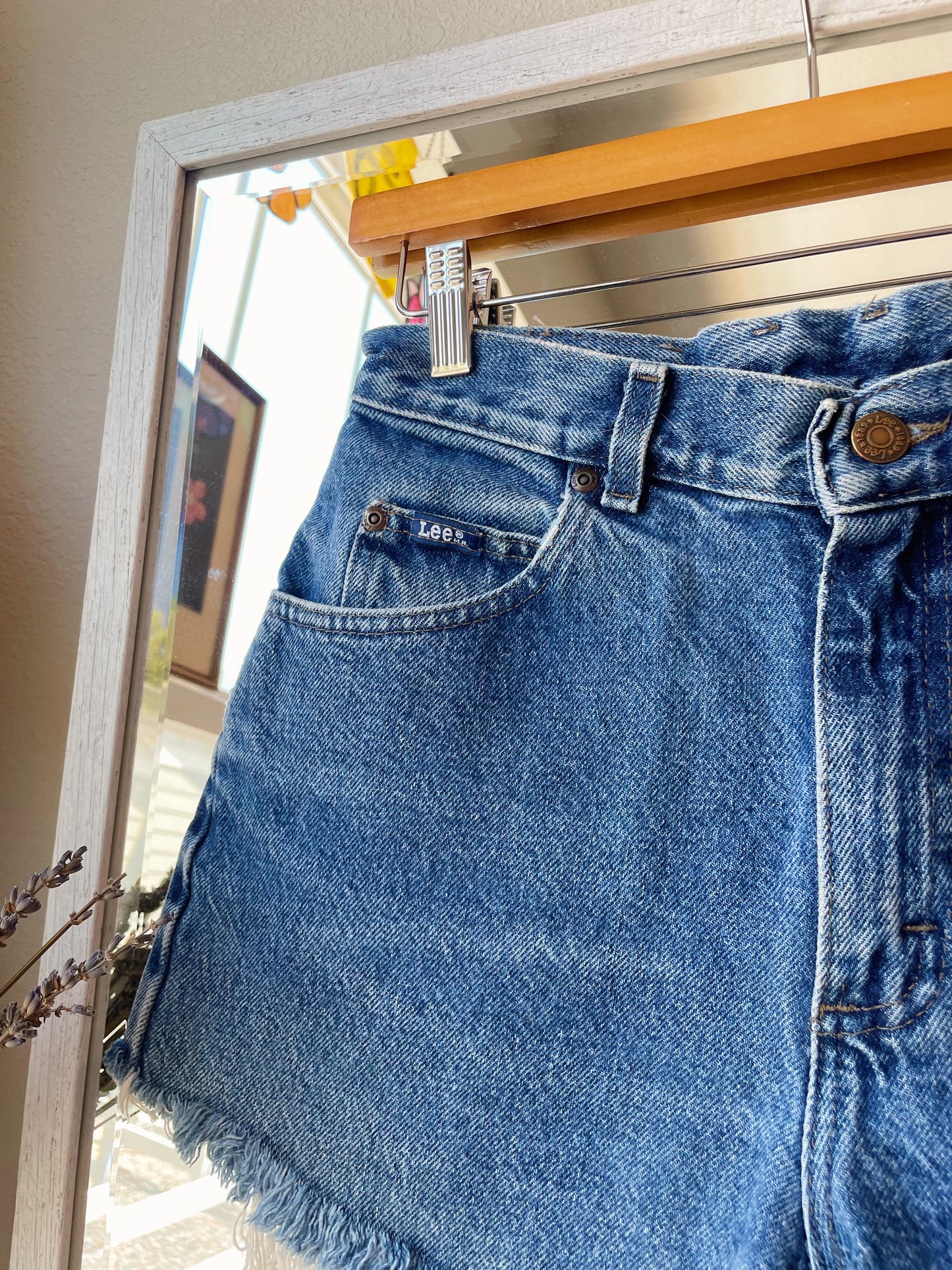 Vintage Lee Denim Shorts (26)