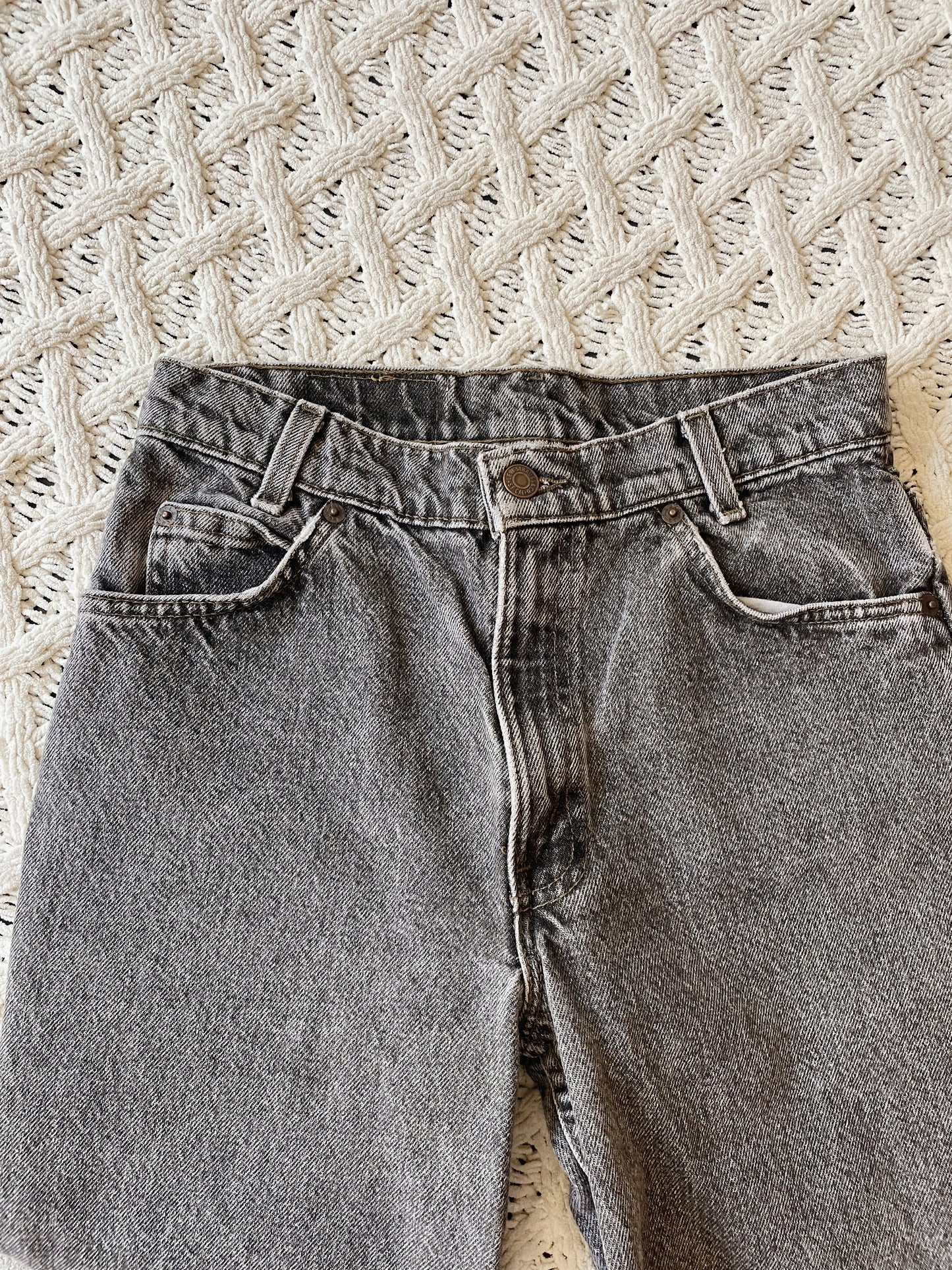 Vintage Orange Tab Levi 550 Jeans (26)