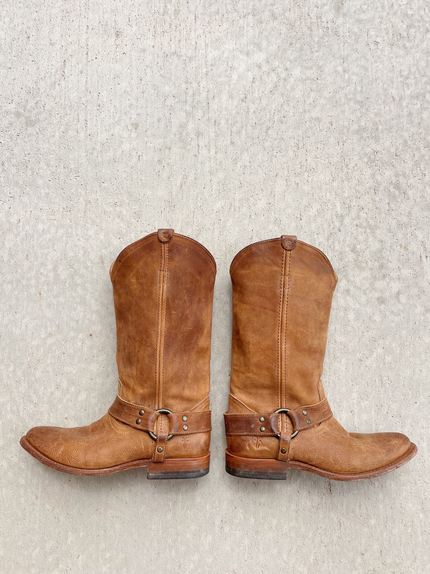 Vintage Frye Harness Boots (Women's 7)