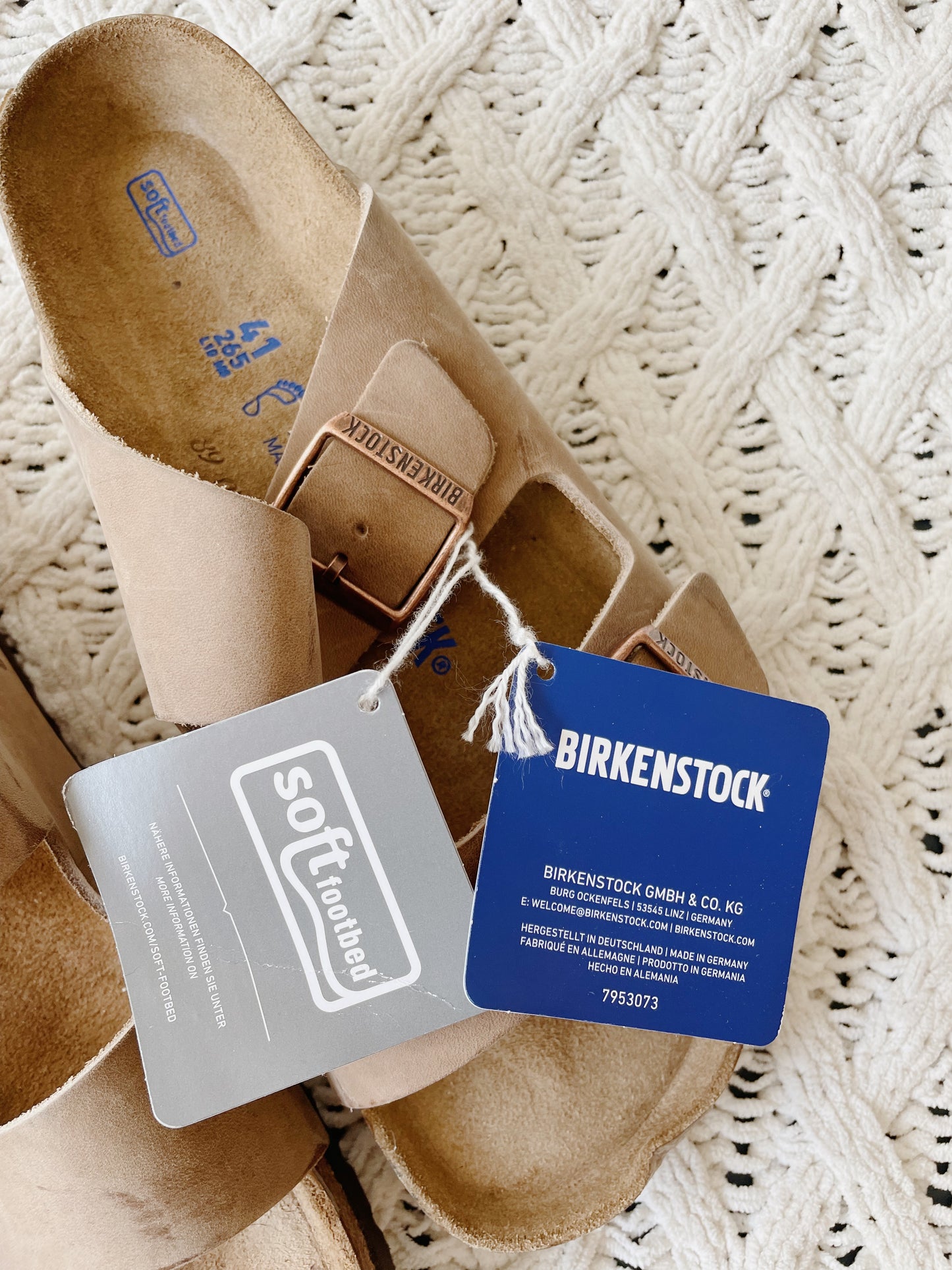 Birkenstock Sandals - NEW (M9/W10)