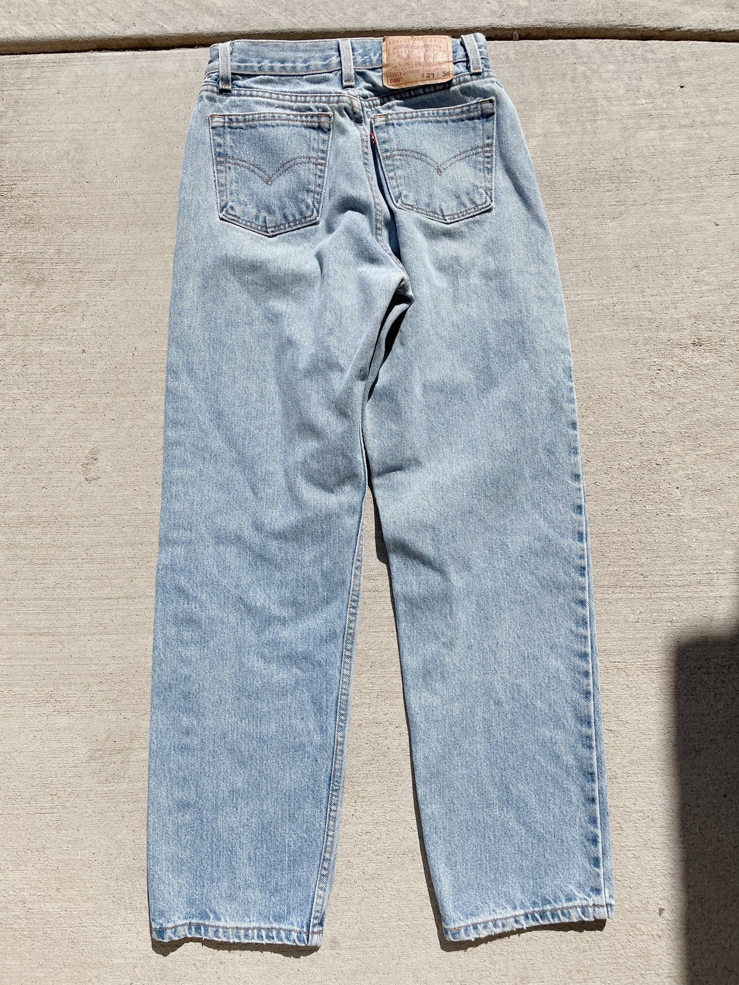 Vintage 1999 Levi's 560 Denim Jeans (26)