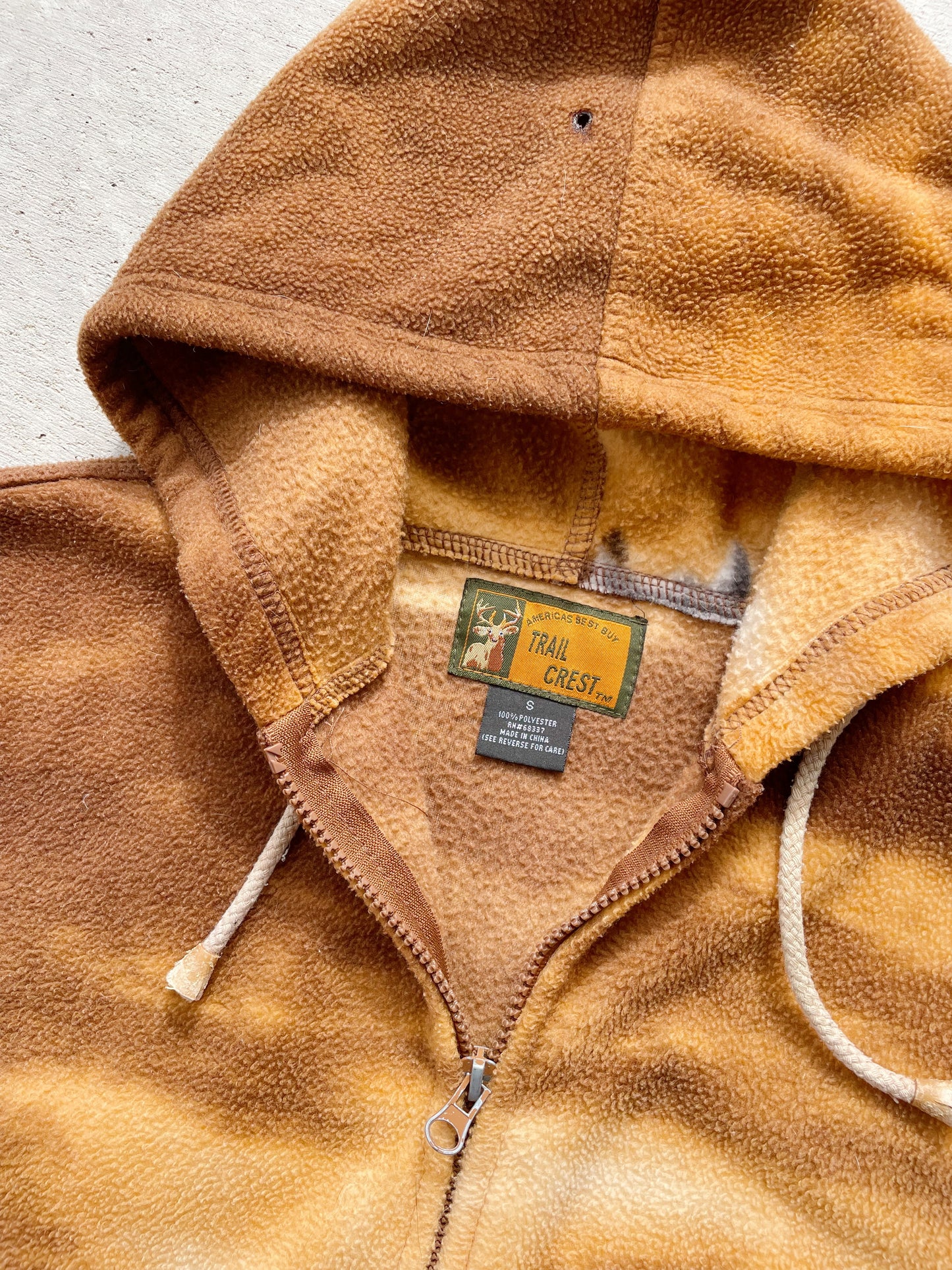 Vintage Fleece Horse Zip Up Hoodie (S) - AS IS