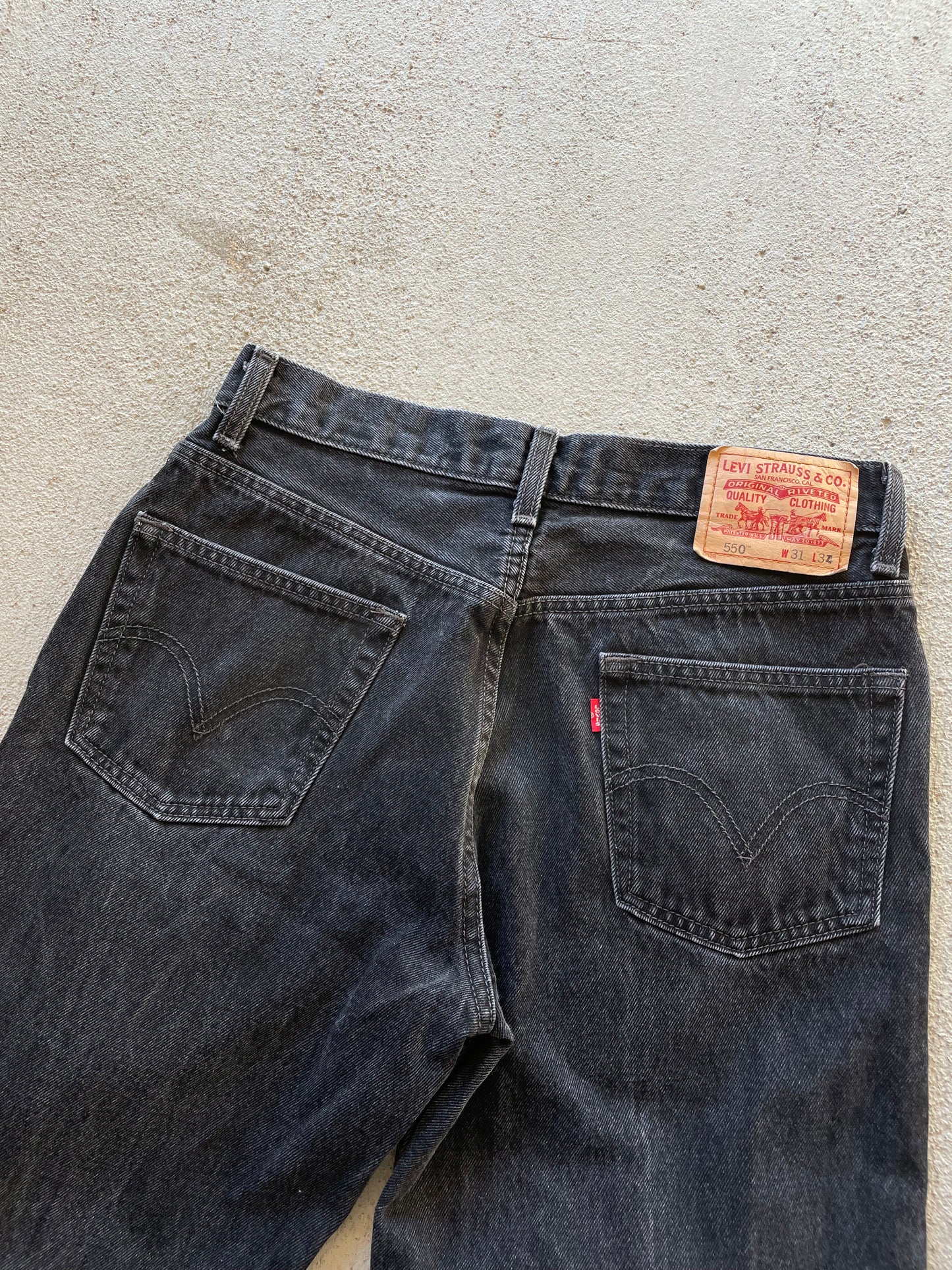 Levi Black 550 Jeans (30)