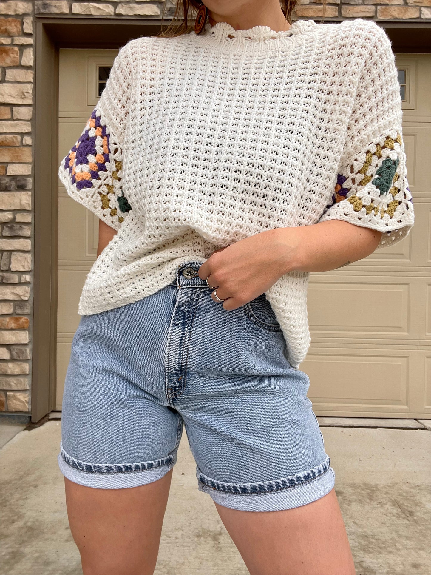 Vintage 1999 Levi Denim Shorts (27)