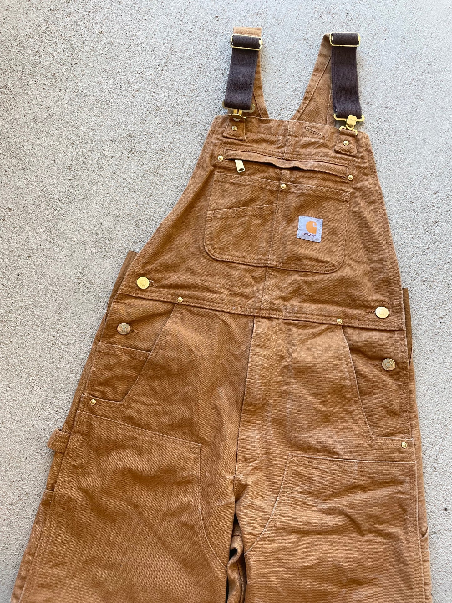 Carhartt Canvas Double Knee Overalls (M/L)