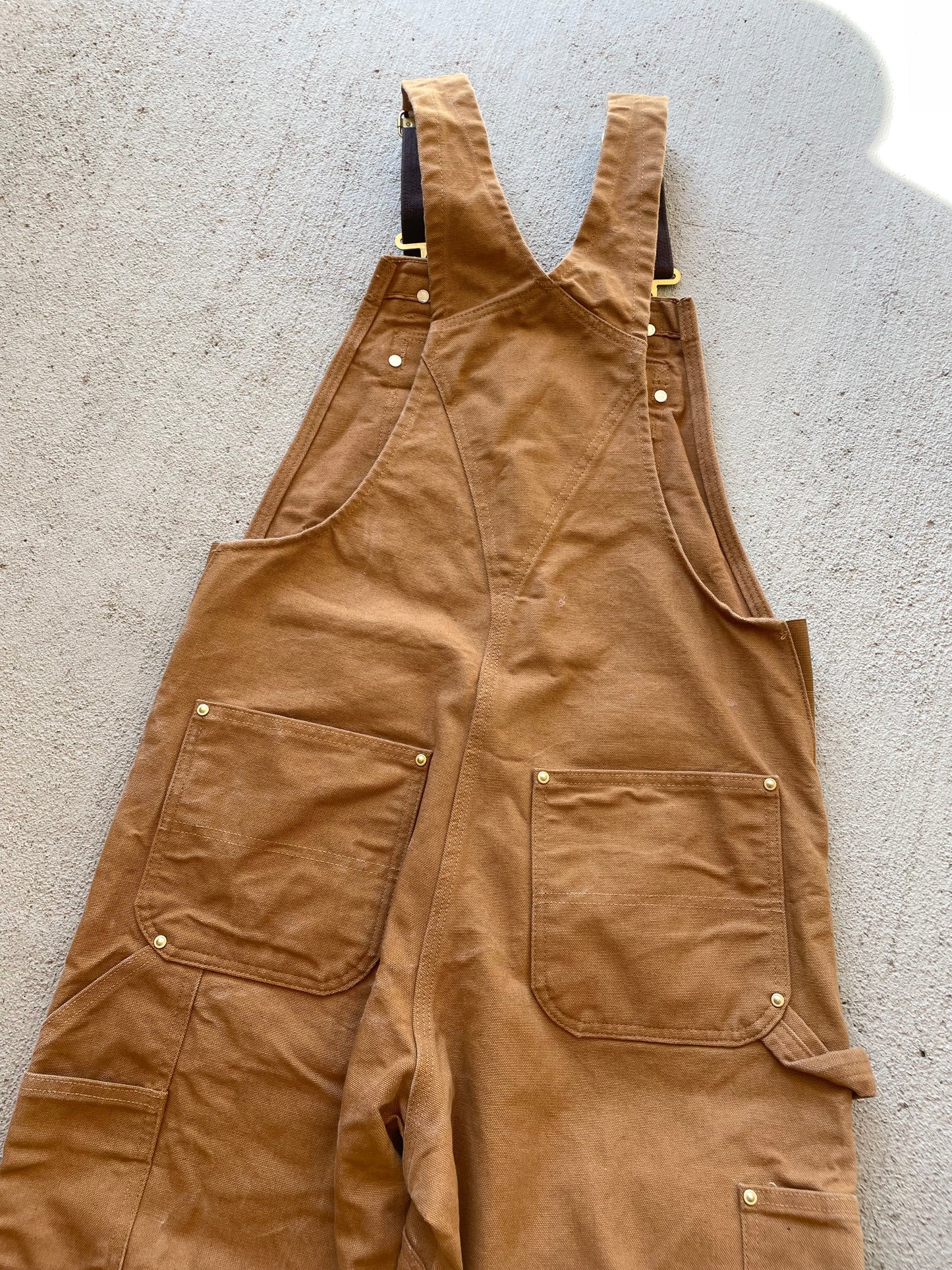 Carhartt Canvas Double Knee Overalls (M/L)