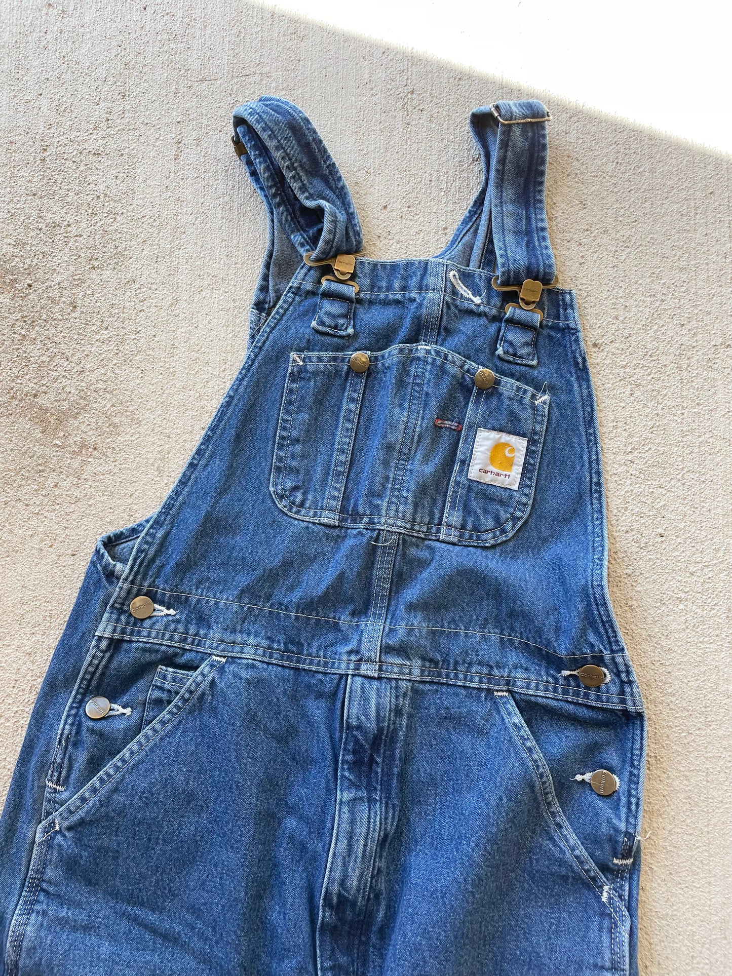 Carhartt Denim Overalls (M)