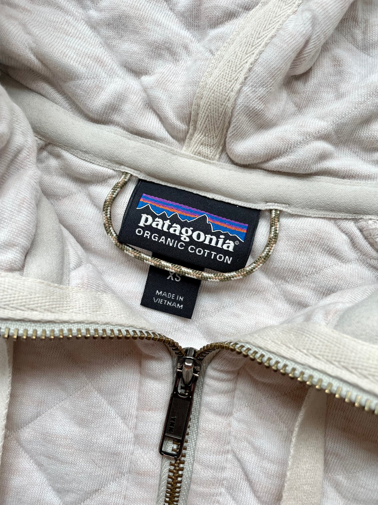 Patagonia Quilted Full Zip Hoodie (XS)