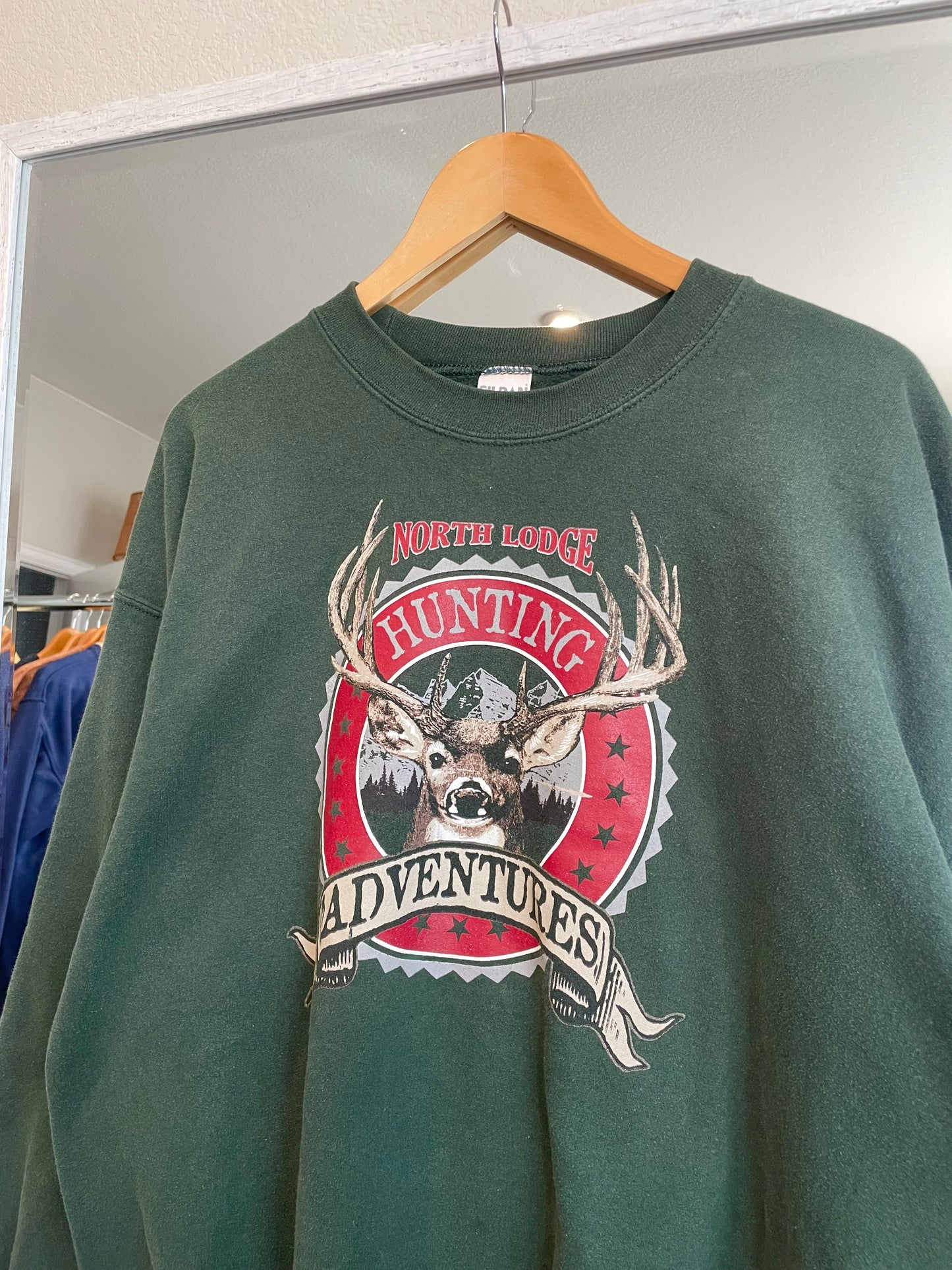 Vintage Northwoods Deer Crewneck (XL)