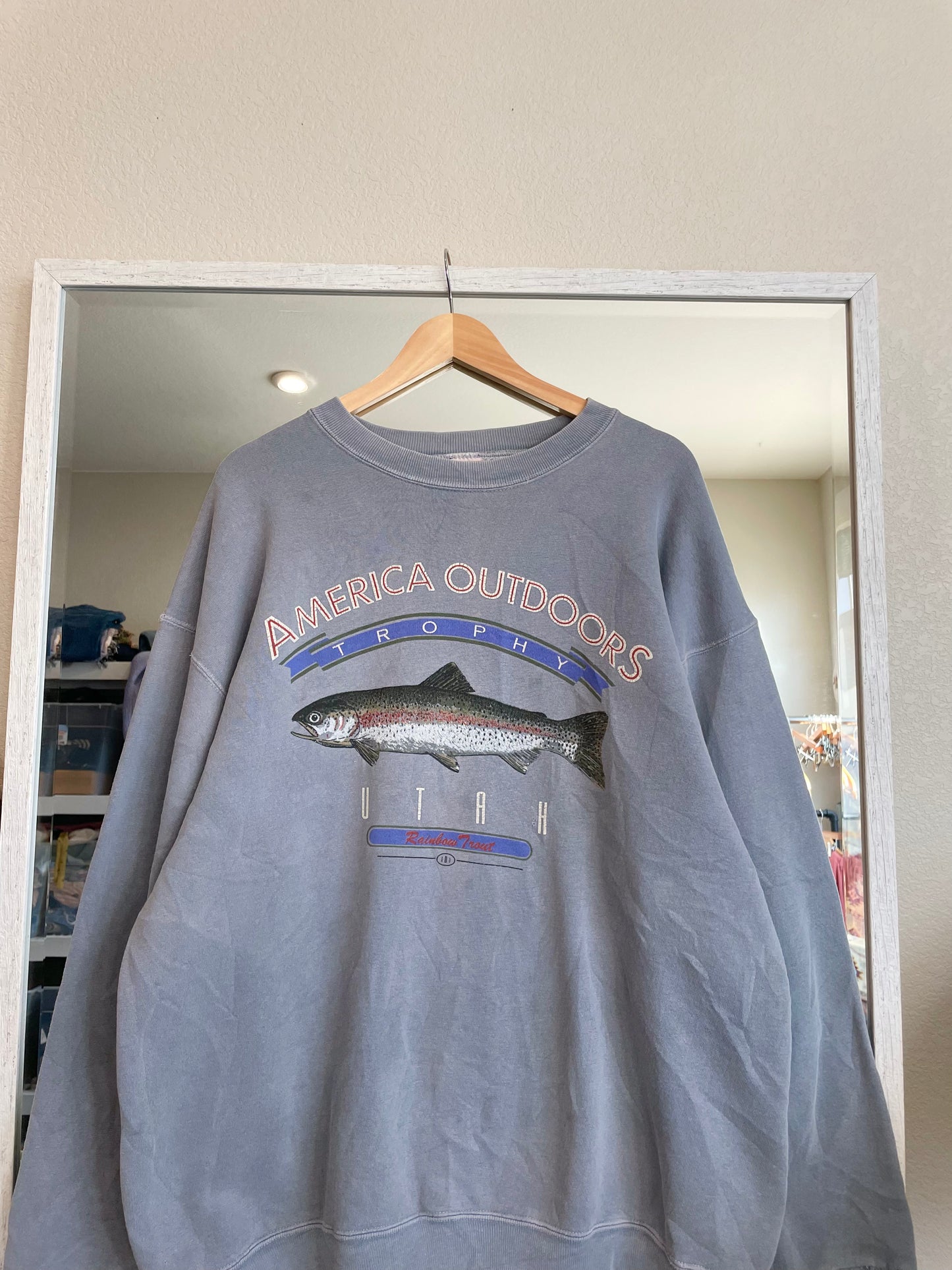 Vintage American Trout Crewneck (XXL)