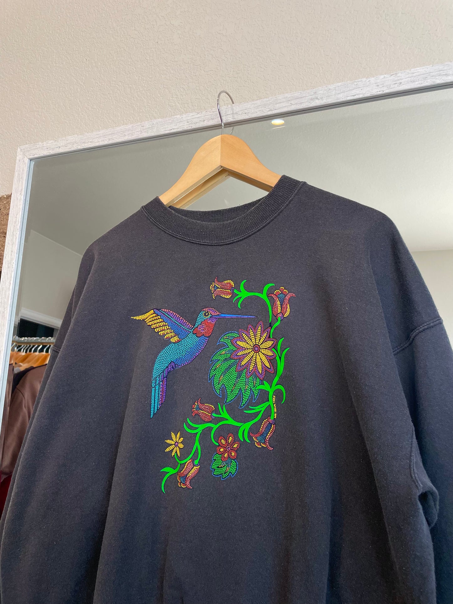 Vintage Hummingbird Crewneck (XL)