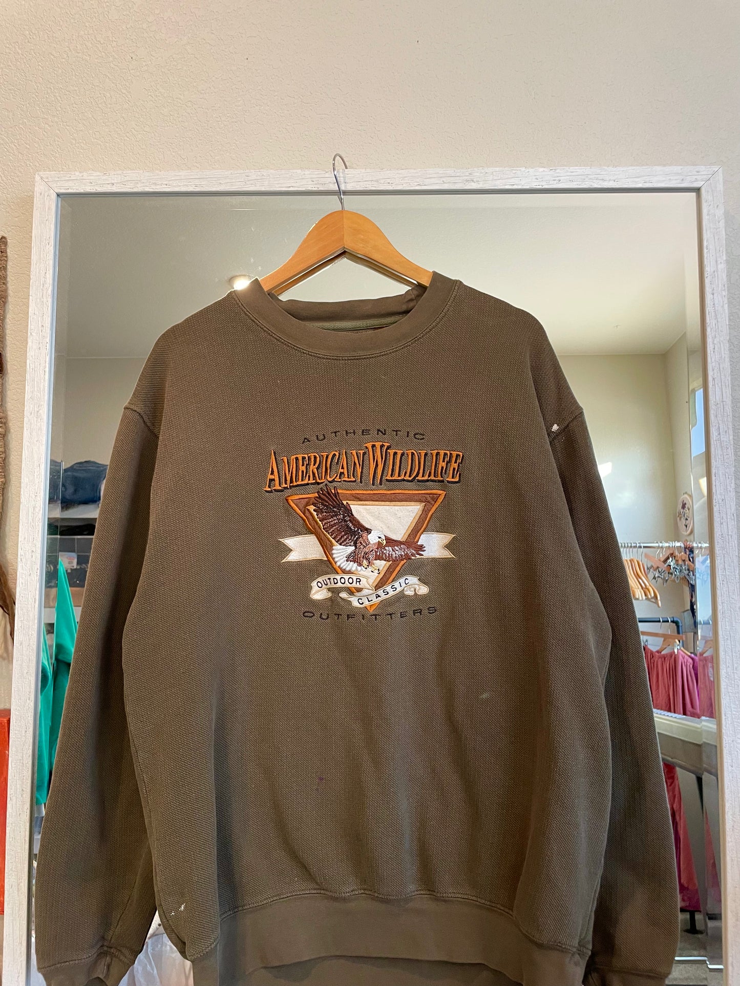 Vintage American Wildlife Crew - AS IS (L)