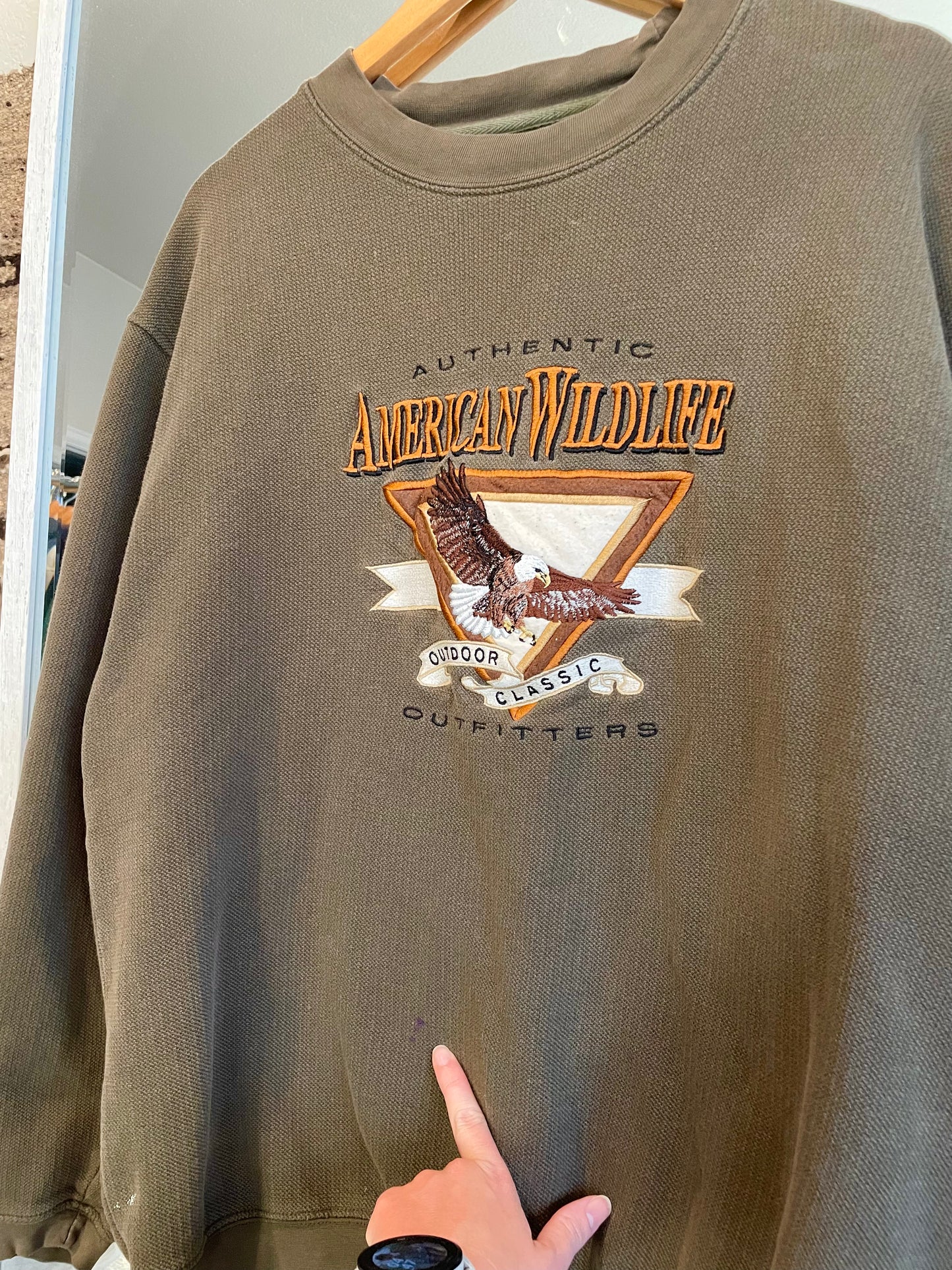 Vintage American Wildlife Crew - AS IS (L)