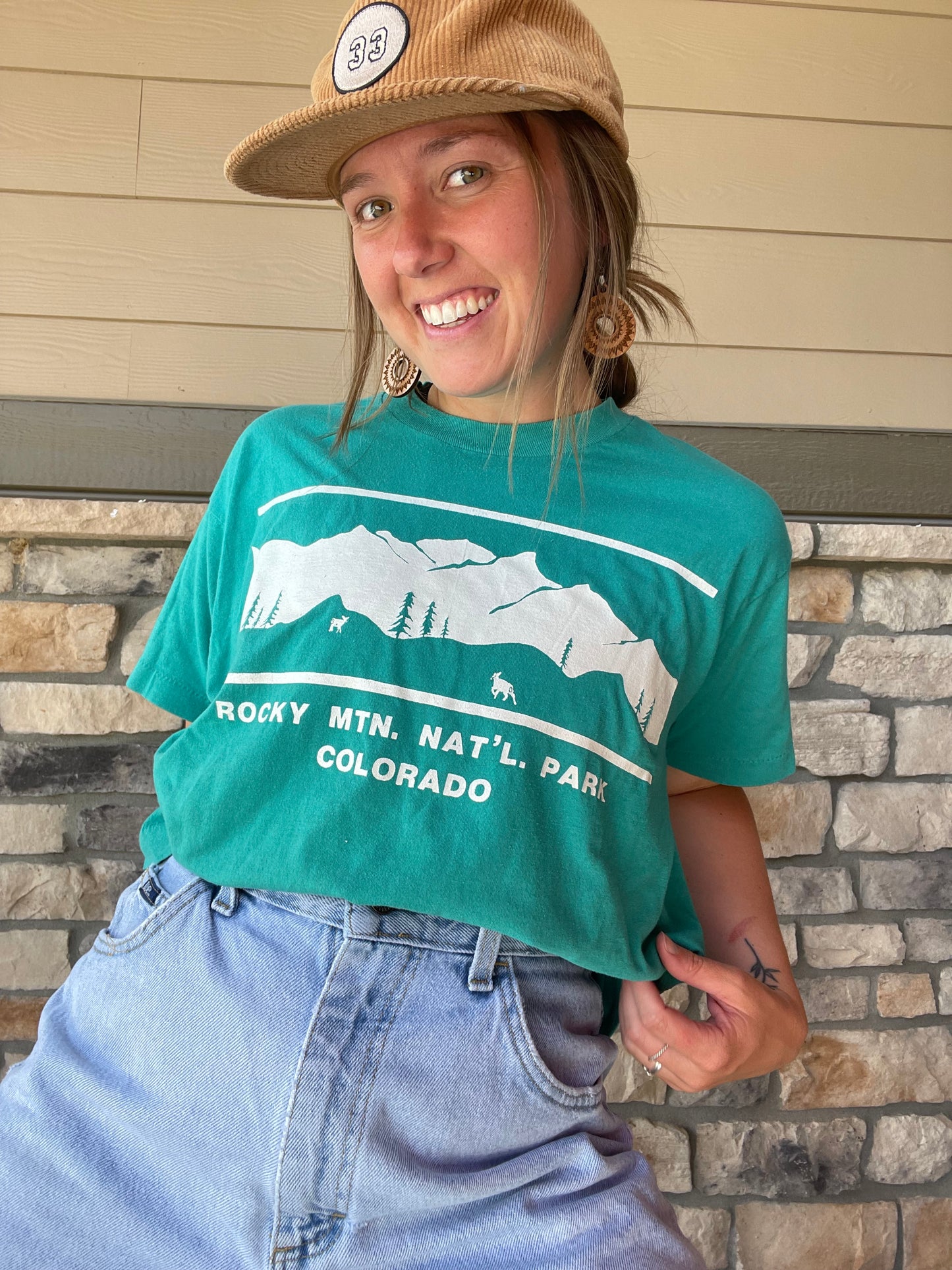 Vintage 1980's Rocky Mtn National Park Tee (L/XL)