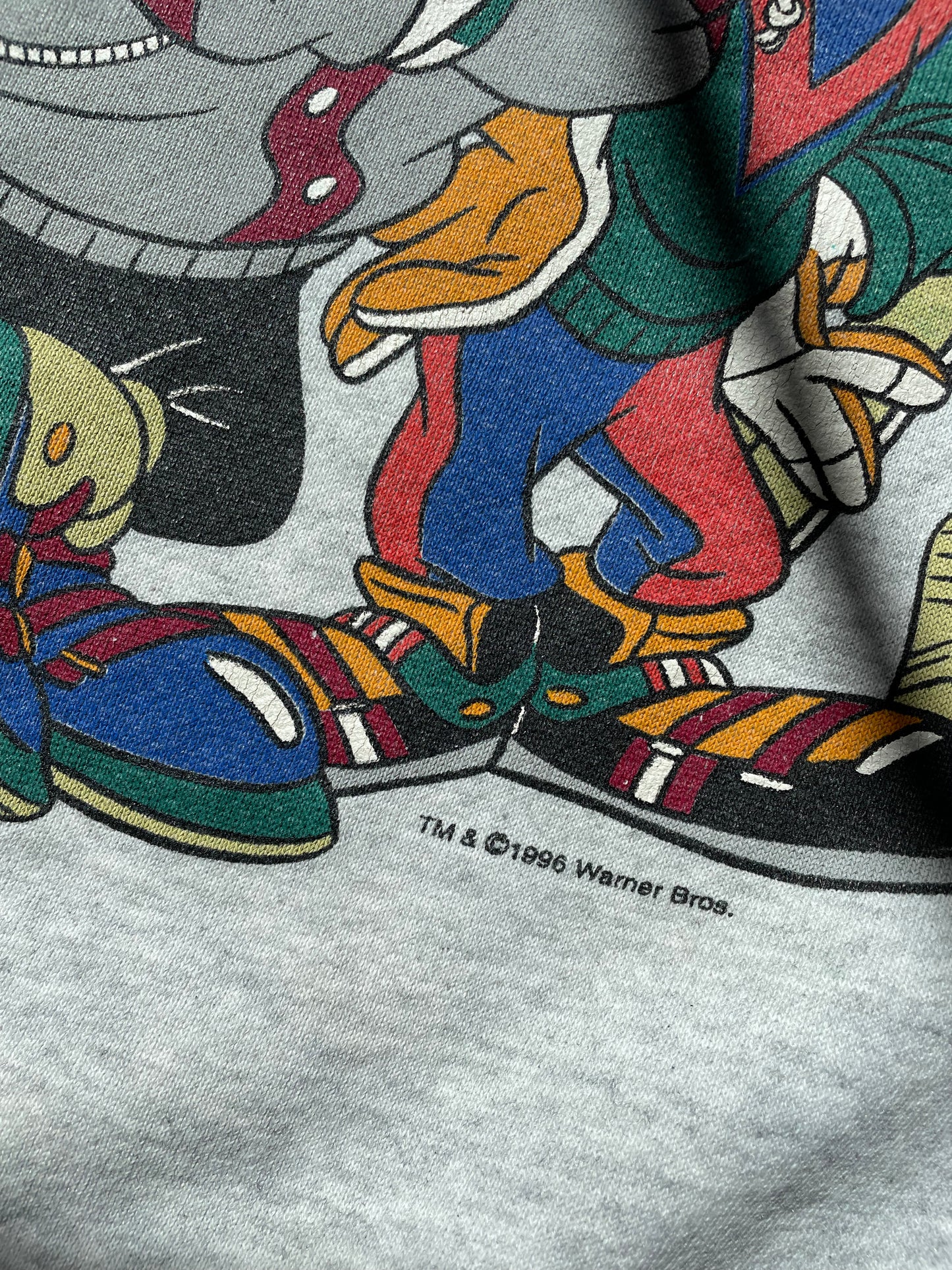 Vintage 1996 Steamboat Looney Tunes Crewneck (L)