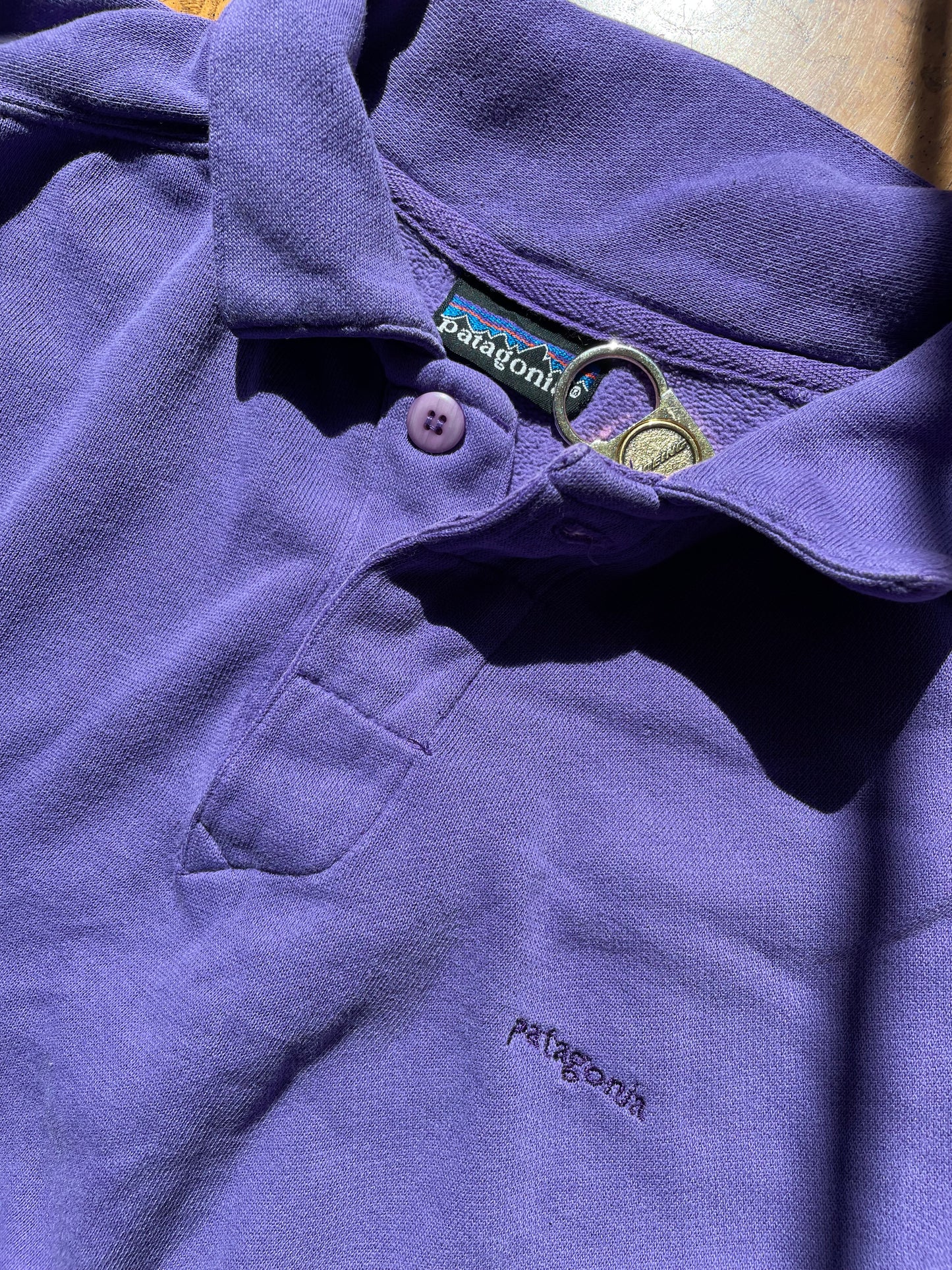 Vintage Patagonia Embroidered Collared Sweatshirt (L)