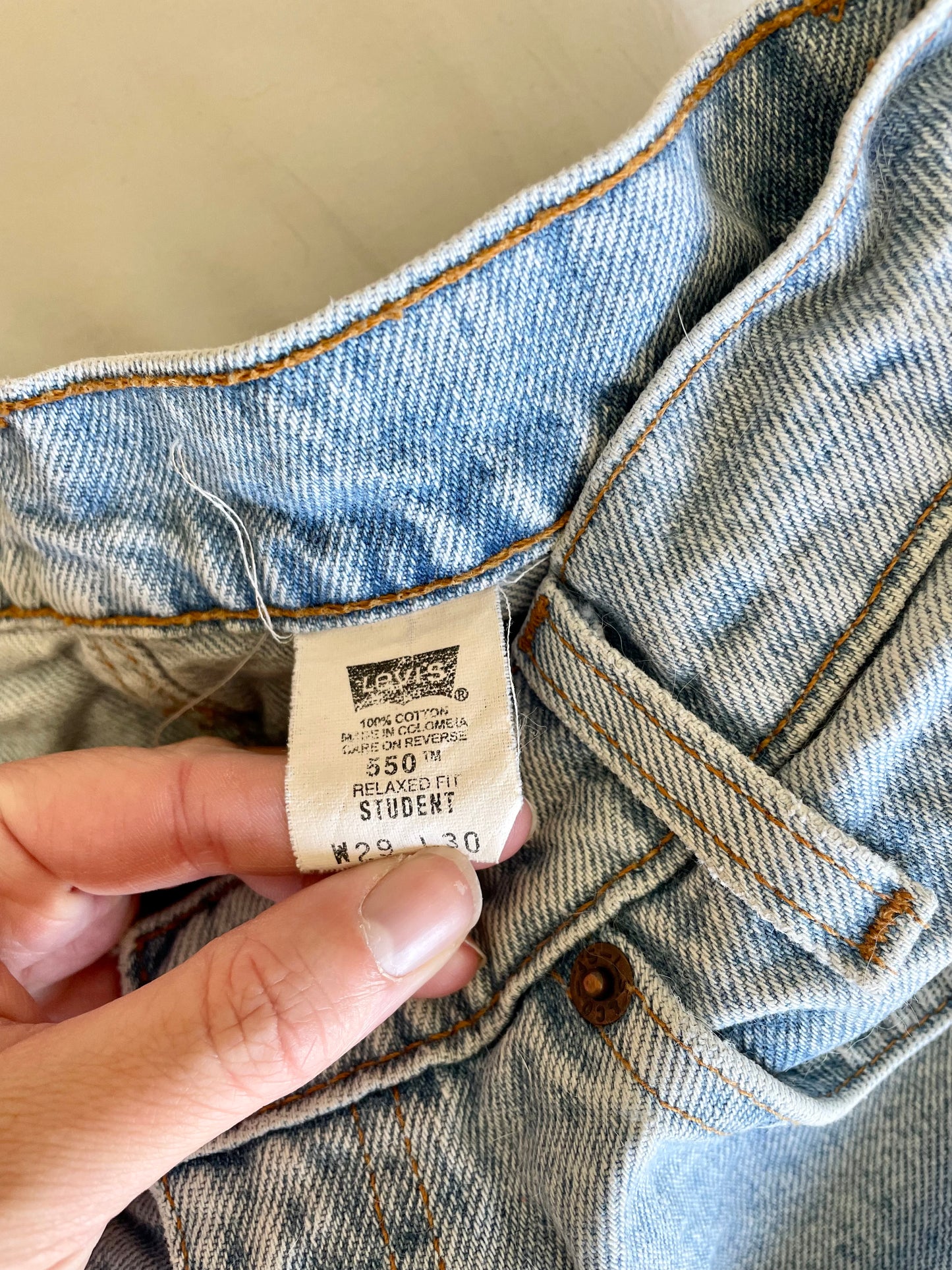 Vintage 1998 Levi's Orange Tab Jeans (27)