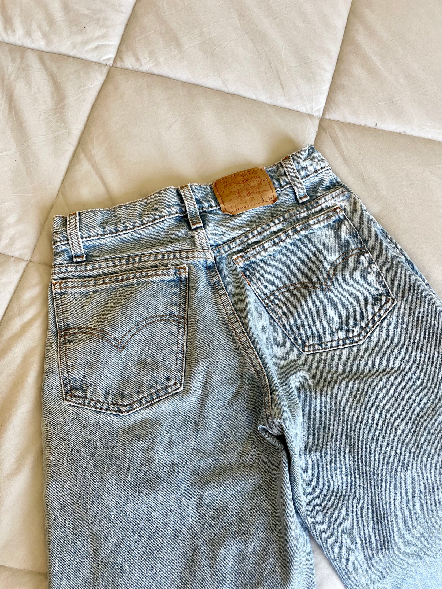 Vintage 1998 Levi's Orange Tab Jeans (27)