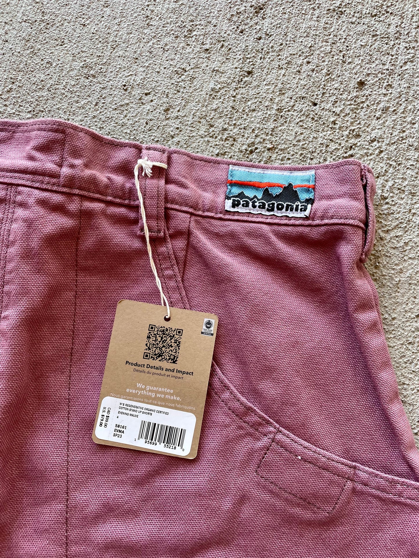 Patagonia Mauve Stand Up Shorts - NEW (29)