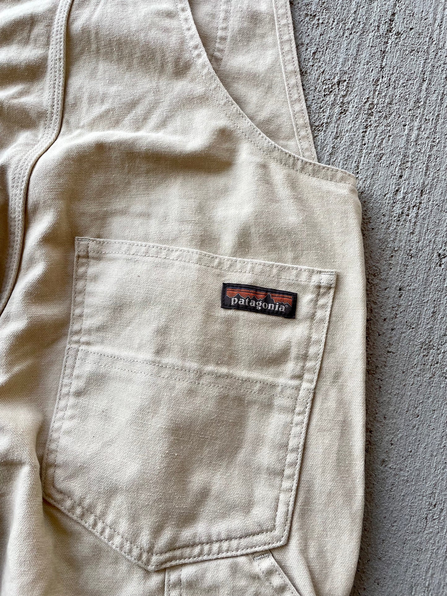 Patagonia Hemp Double Knee Canvas Overalls - NEW (S)