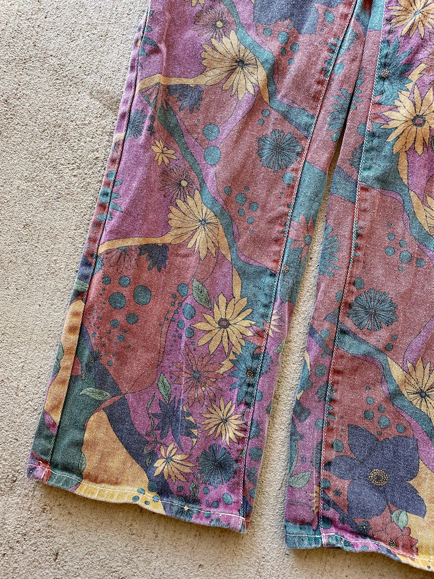 Funky Floral Wide Leg Pants (25)