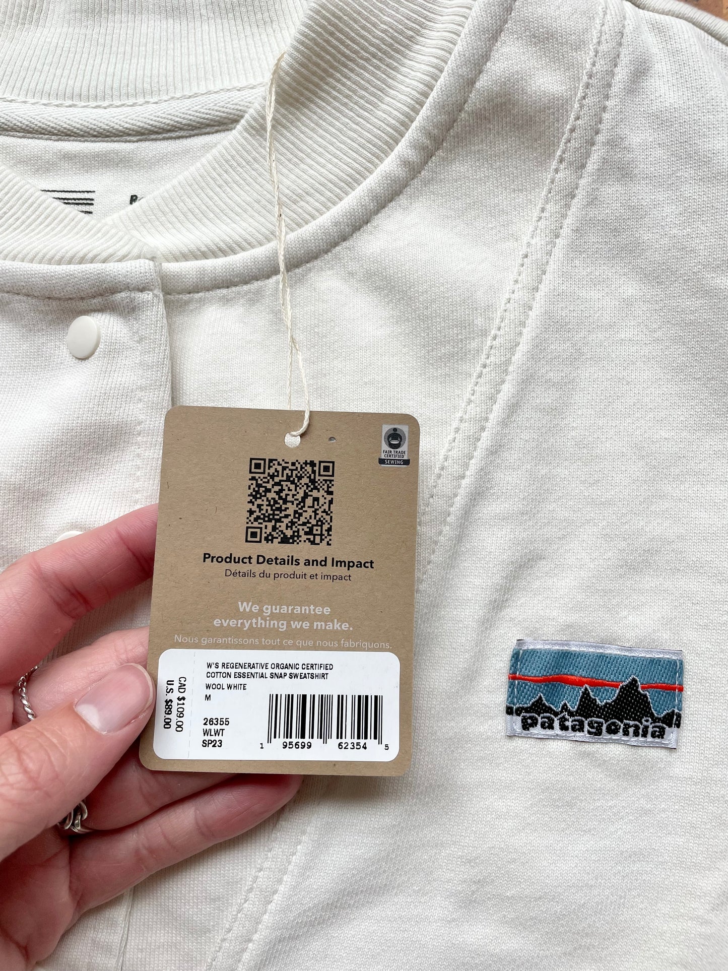 Patagonia Snap Sweatshirt - NEW (M)