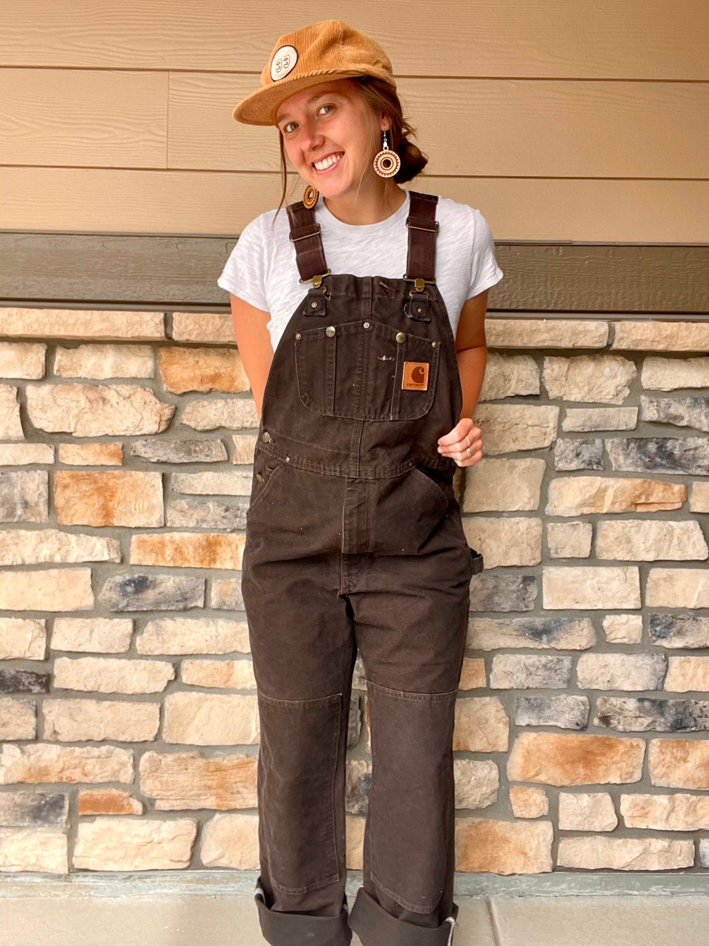 Carhartt Double Knee Overalls (M)