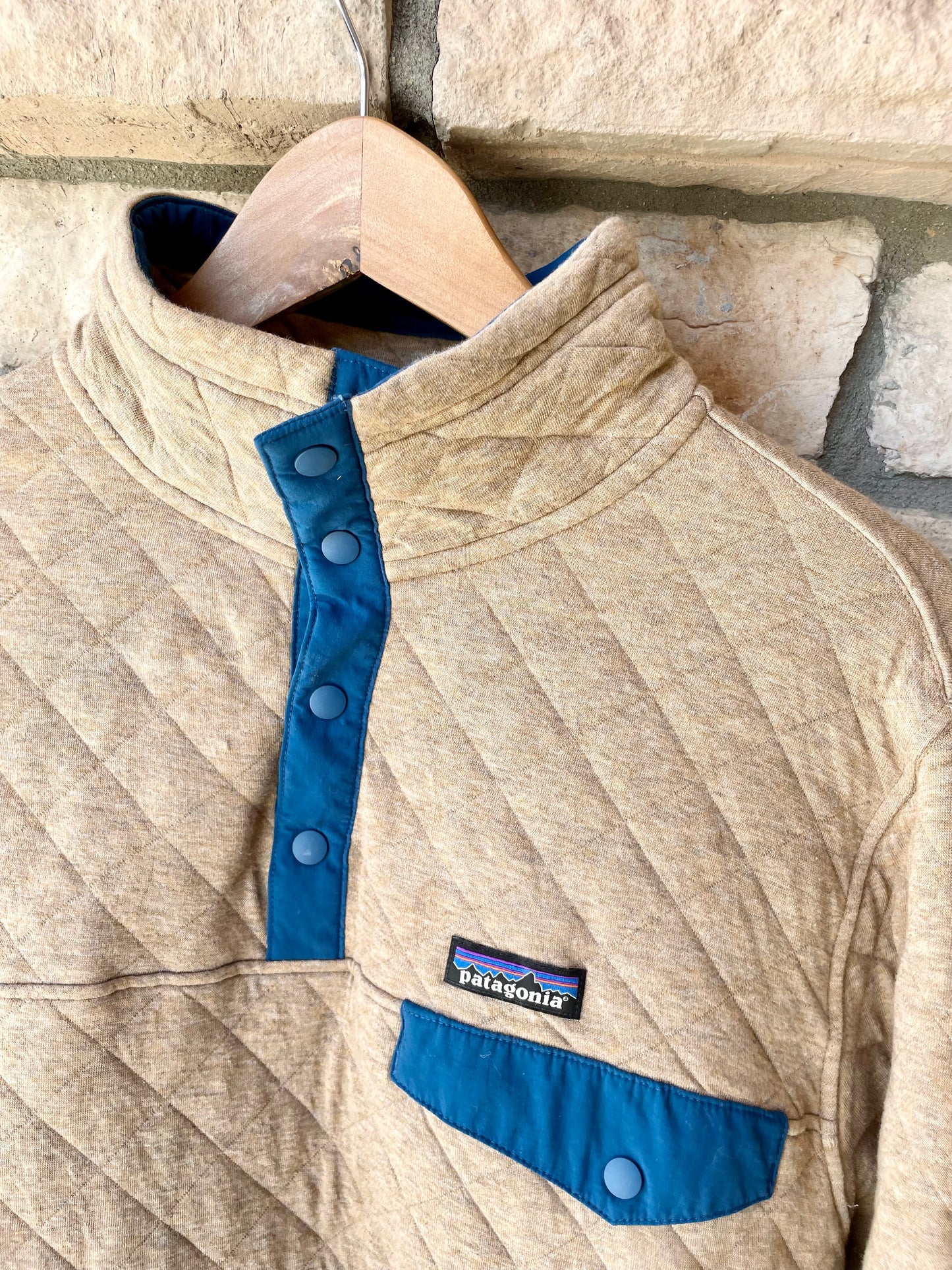 Quilted Patagonia Snap T (S)