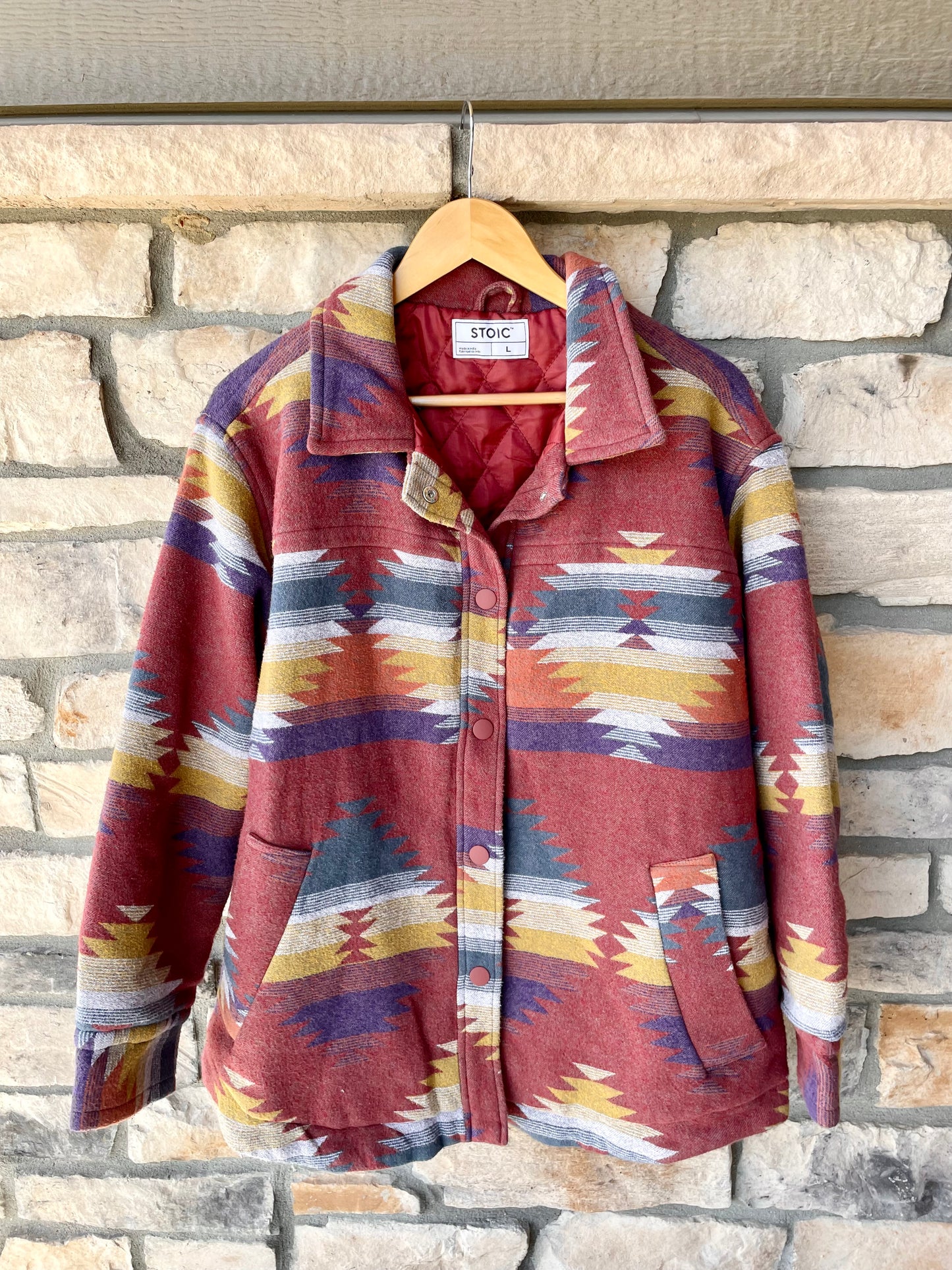 Stoic Aztec Western Jacket - NEW (L/XL)