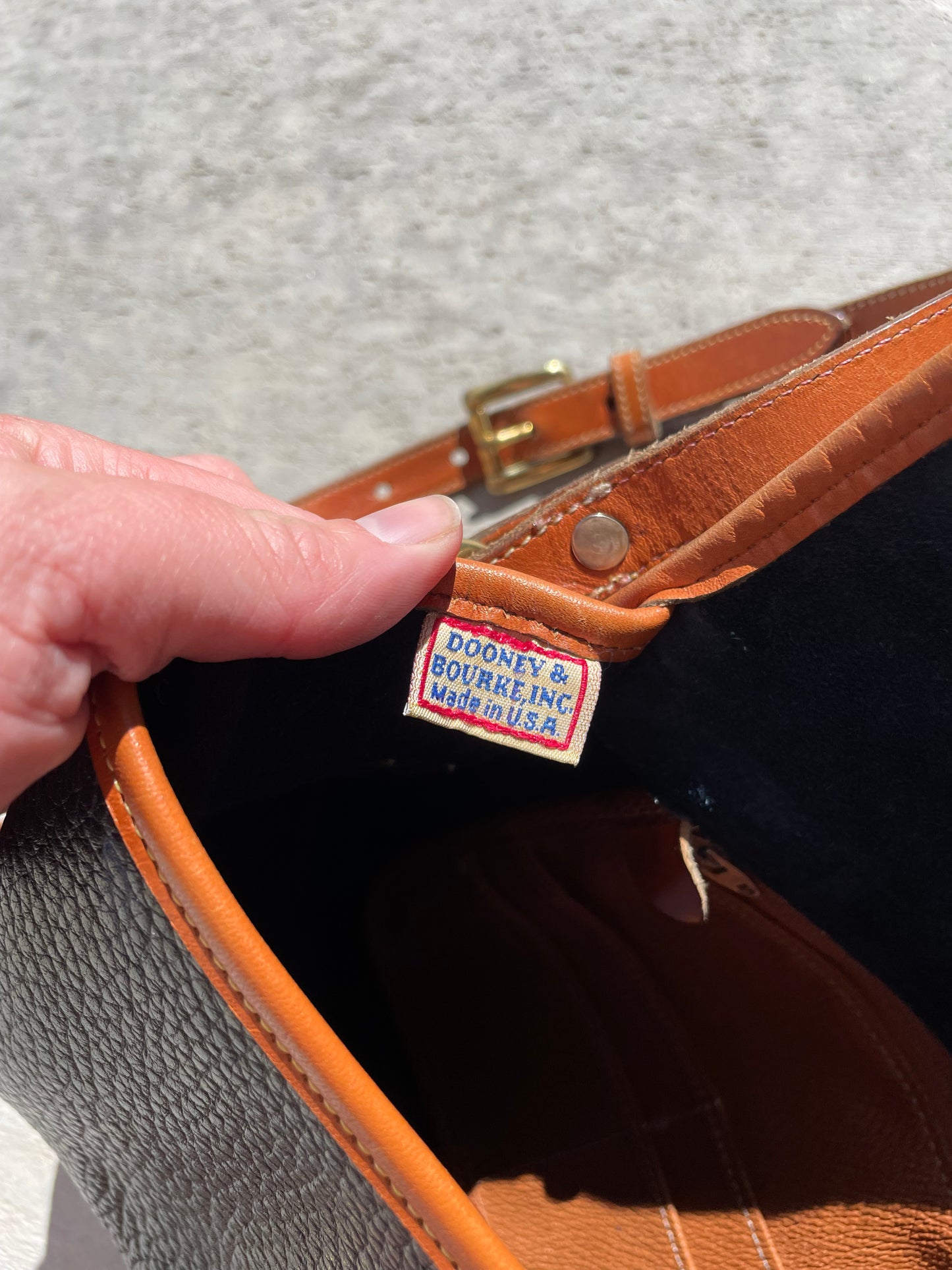 Vintage Dooney & Bourke Leather Purse