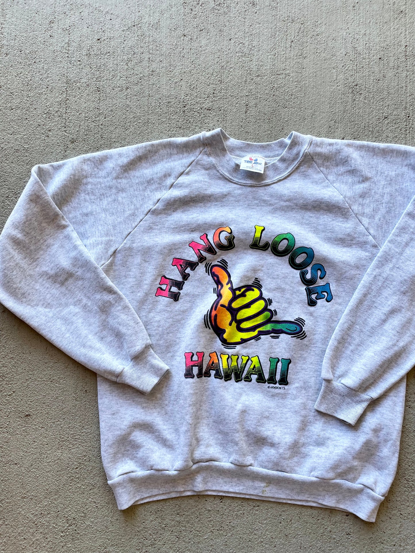 Vintage Hang Loose Hawaii Crew (M/L)