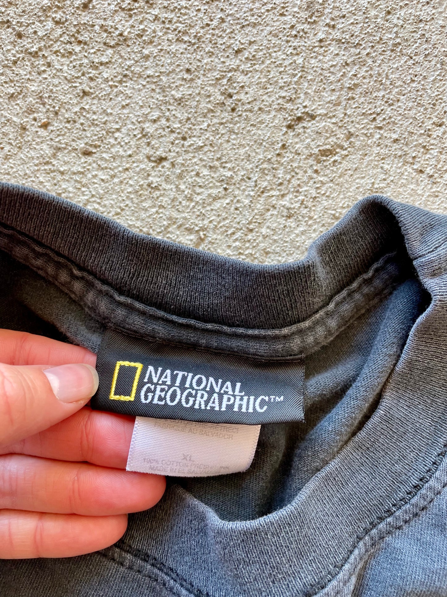 Vintage 2002 National Geographic 'Mane Attraction' Tee (XL)