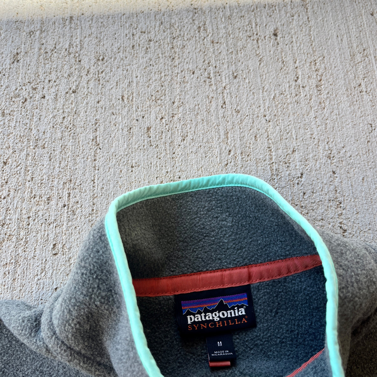 Patagonia Grey Snap T Fleece (M)