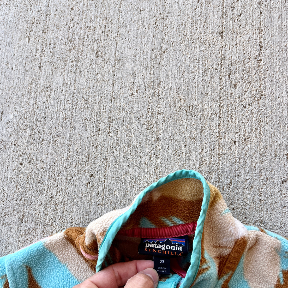 Patagonia 'Feather Dance' Print Snap T Fleece (XS)