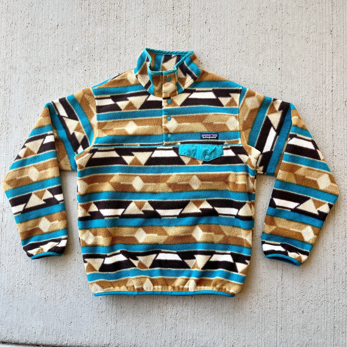 Patagonia 'Guatemalan Tango' Print Snap T Fleece (S)
