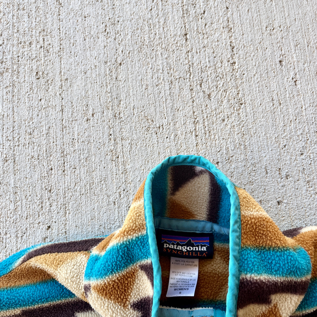 Patagonia 'Guatemalan Tango' Print Snap T Fleece (S)