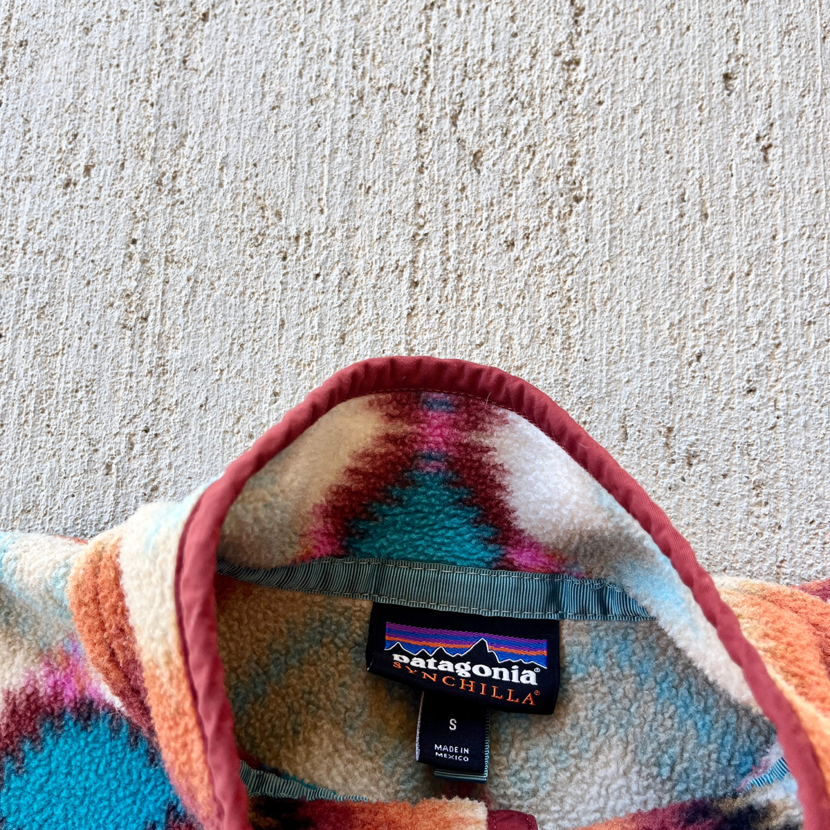 Patagonia Aztec Print Snap T Fleece (S)