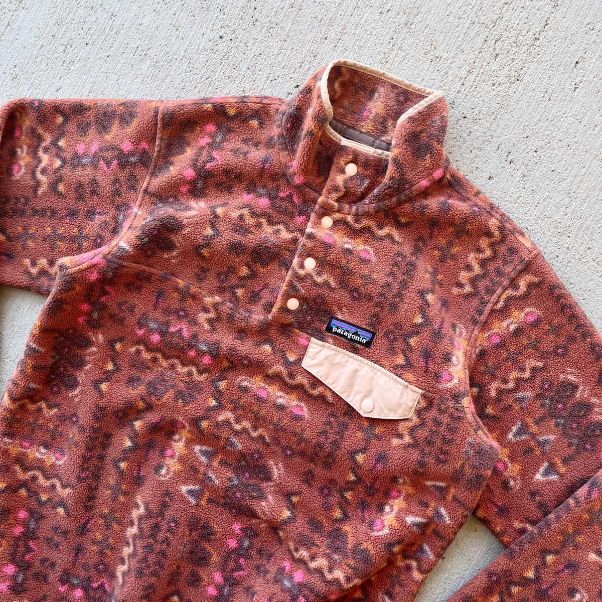 Patagonia 'Wandering Woods' Snap T Fleece (S)