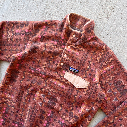 Patagonia 'Wandering Woods' Snap T Fleece (S)