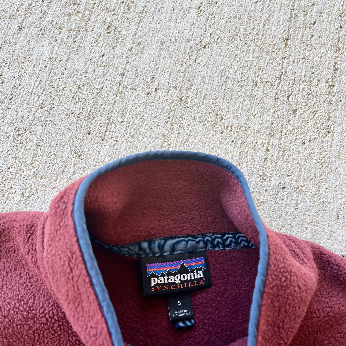 Patagonia Mauve Snap T Fleece (S/M)