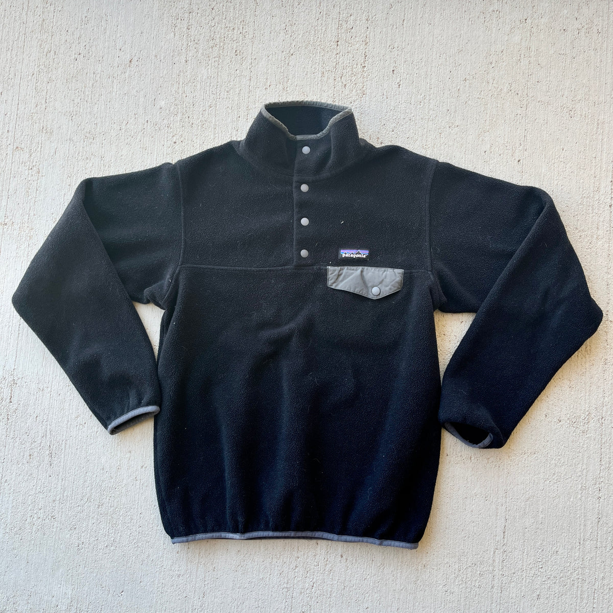 Patagonia Black Snap T Fleece (S)
