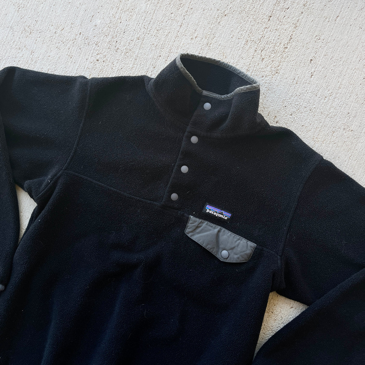 Patagonia Black Snap T Fleece (S)