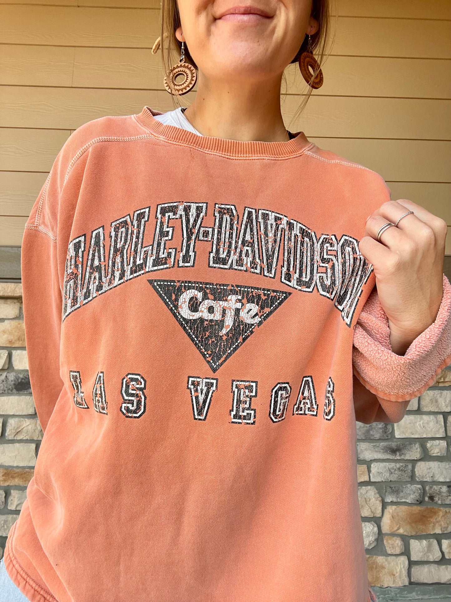 Vintage Harley Davidson Crew (L/XL)