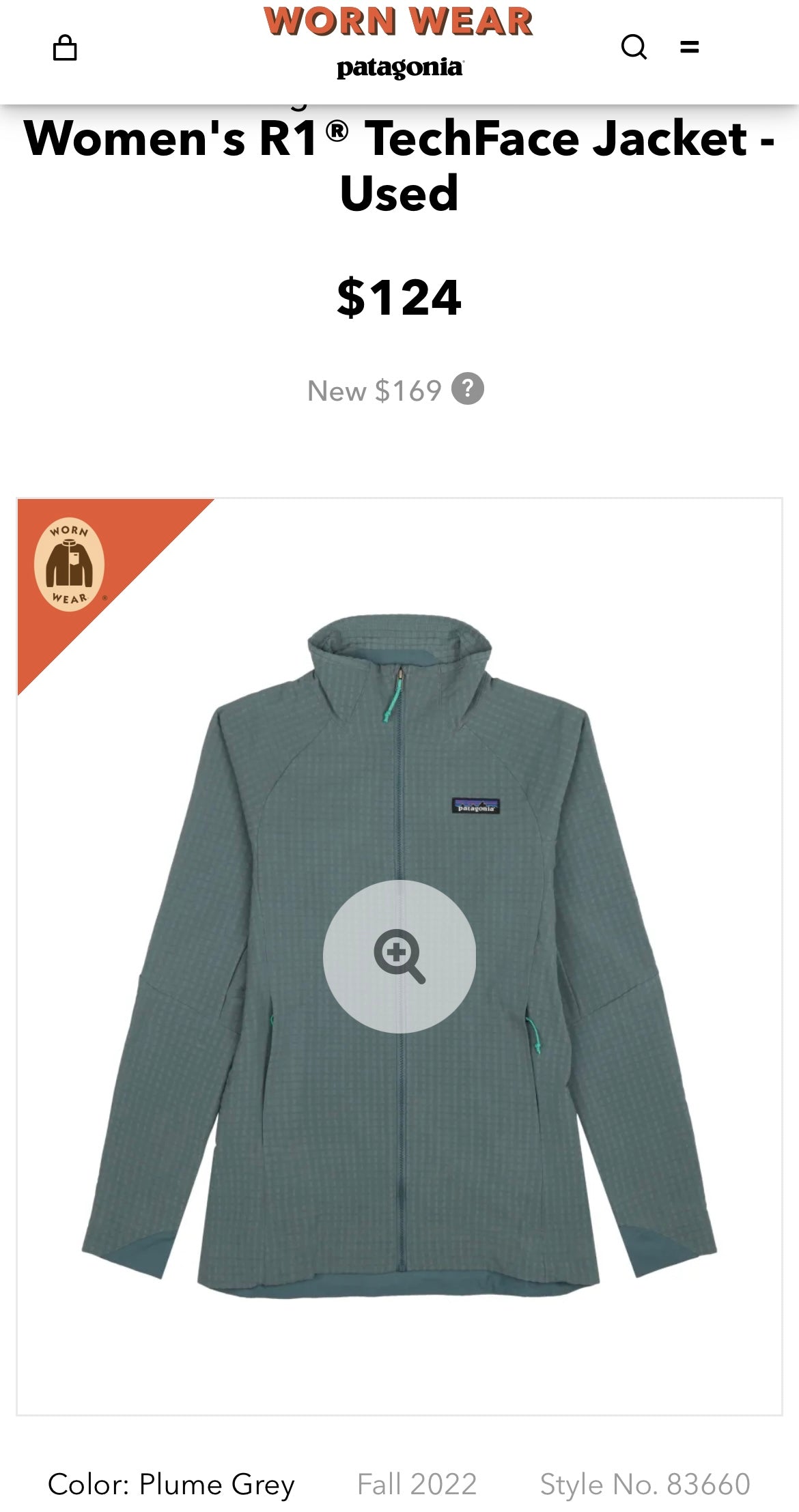 Patagonia R1 Tech Face Zip Jacket (Women's M)