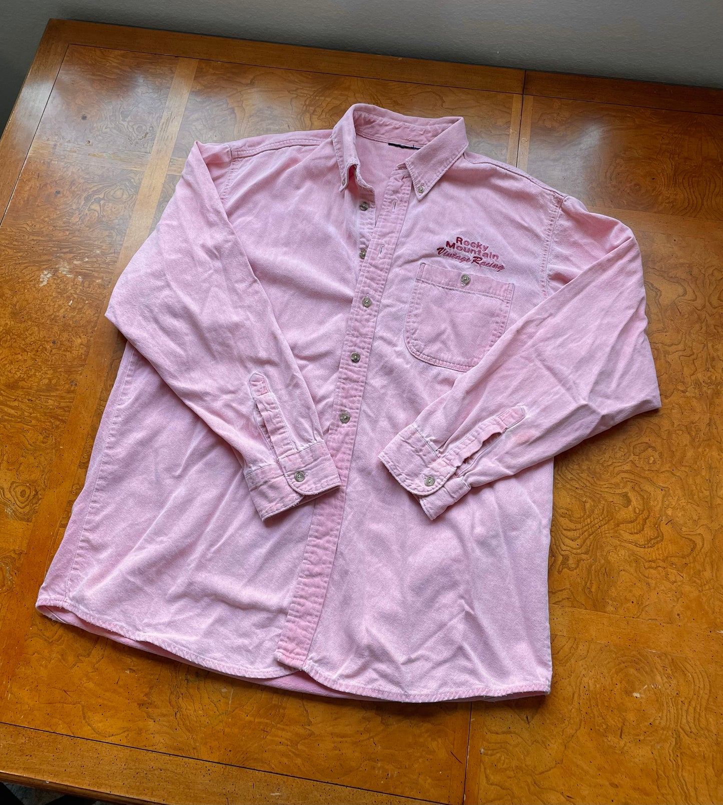 Vintage Rocky Mountain Racing Button Down (L/XL)